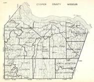 Cooper County, Black Water, Clear Creek, Otterville, Lebanon, Kelly, Noniteau, Saline, Missouri State Atlas 1940c